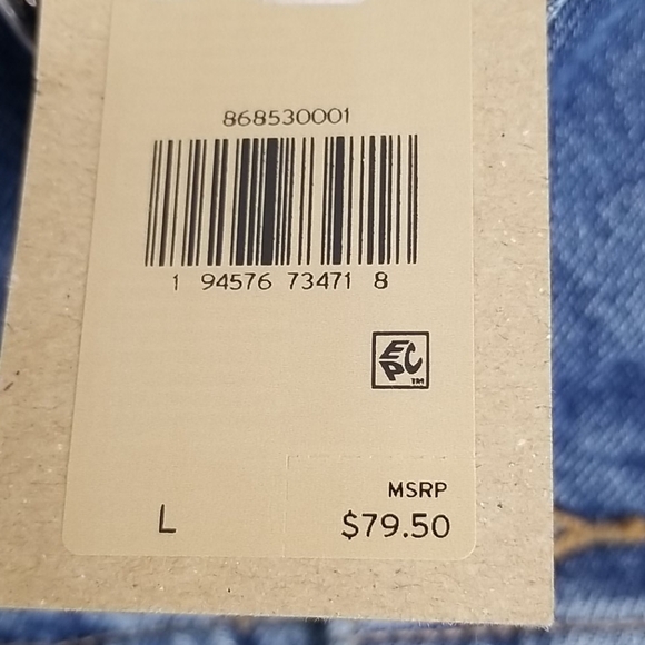 Levi's Ex-boyfriend Trucker Denim Corduroy Jacket size Large - Picture 8 of 11